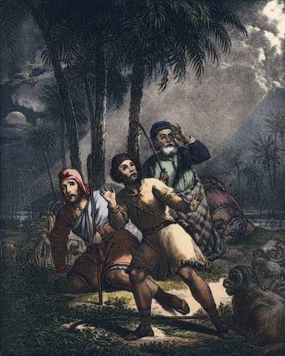 Cristo anunciado a los pastores judíos de Siegfried Detler Bendixen